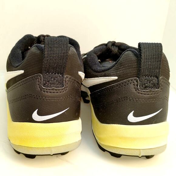 Nike Land Shark Mens Black/White Football Cleats - Size 10 - Picture 4 of 6